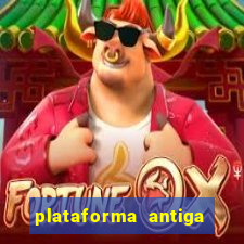 plataforma antiga do tigre